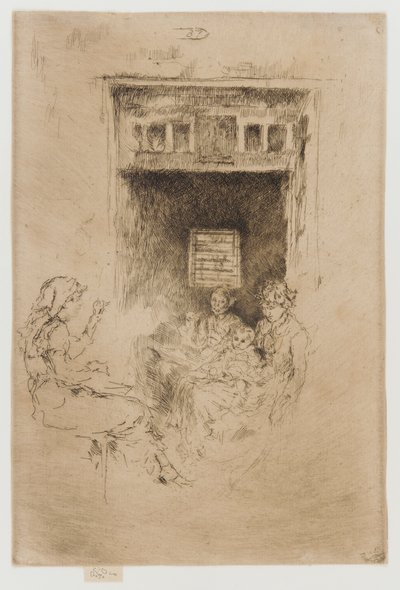 Ensartadores de cuentas de James Abbott McNeill Whistler