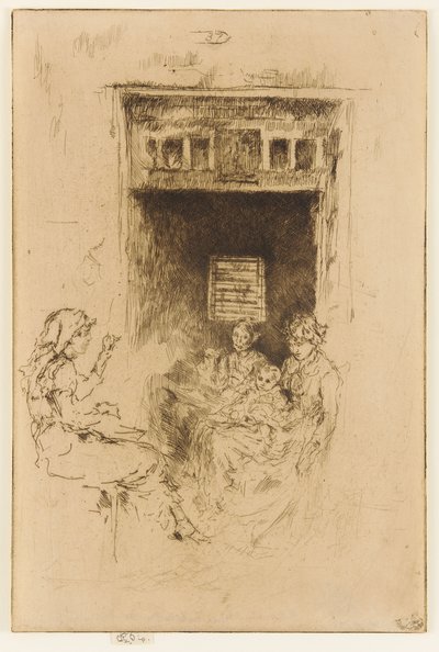 Ensartadores de cuentas de James Abbott McNeill Whistler