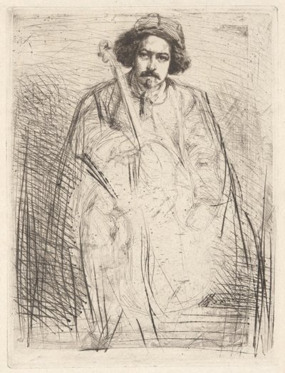 Becquet (El violinista), de la de James Abbott McNeill Whistler