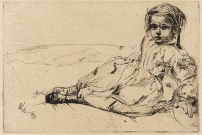 Bibi Valentin de James Abbott McNeill Whistler
