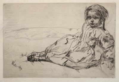 Bibi Valentine de James McNeill Whistler