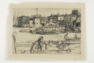 Muelle del León Negro de James Abbott McNeill Whistler