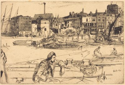 Muelle del León Negro de James McNeill Whistler