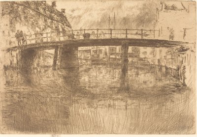Puente, Ámsterdam de James Abbott McNeill Whistler