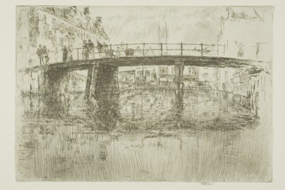 Puente, Ámsterdam de James Abbott McNeill Whistler