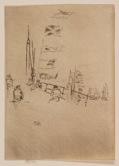 Escribano de James Abbott McNeill Whistler