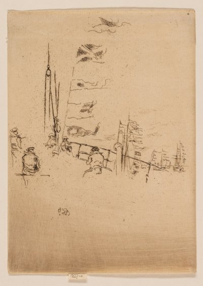 Escribano de James Abbott McNeill Whistler