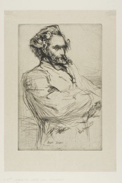 C. L. Drouet, escultor de James Abbott McNeill Whistler