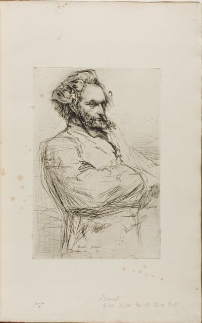 C. L. Drouet, Escultor de James Abbott McNeill Whistler