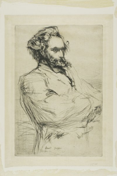 C. L. Drouet, Escultor de James McNeill Whistler