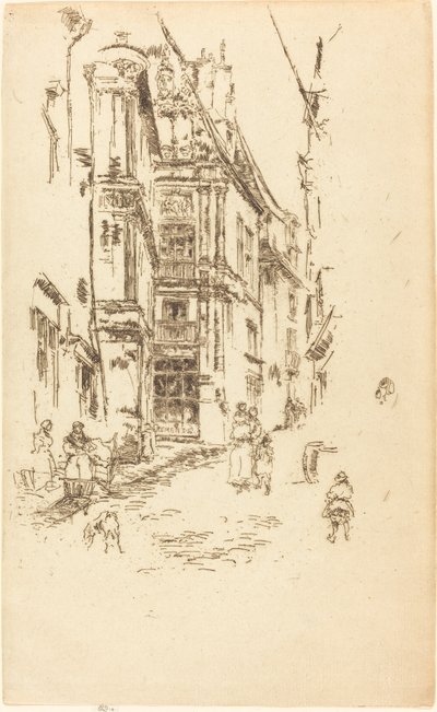 Cancillería, Loches de James Abbott McNeill Whistler