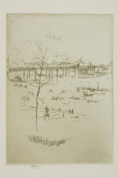 Puente de Charing Cross de James McNeill Whistler