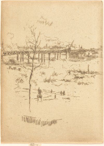 Puente ferroviario de Charing Cross de James Abbott McNeill Whistler