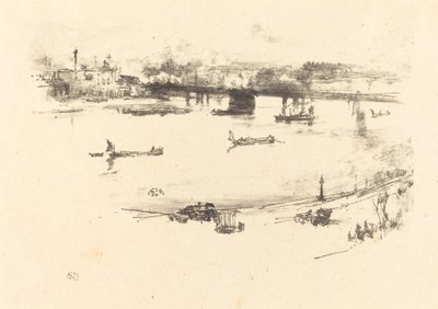 Puente ferroviario de Charing Cross de James Abbott McNeill Whistler