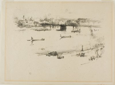 Puente ferroviario de Charing Cross de James Abbott McNeill Whistler
