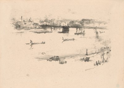 Puente ferroviario de Charing Cross de James Abbott McNeill Whistler