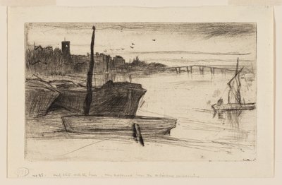 Puente y iglesia de Chelsea de James Abbott McNeill Whistler