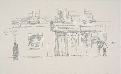 Tiendas de Chelsea de James Abbott McNeill Whistler