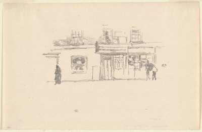 Tiendas de Chelsea de James Abbott McNeill Whistler