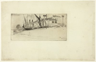 Muelle de Chelsea de James Abbott McNeill Whistler