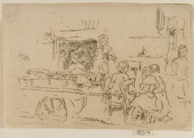 Carretilla de frutas para niños de James Abbott McNeill Whistler