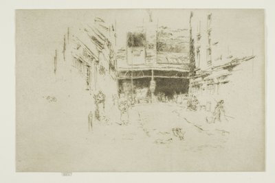 Intercambio de Ropa, Houndsditch, No. 1 de James Abbott McNeill Whistler