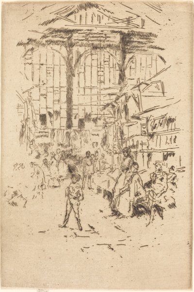Intercambio de ropa, No.II de James Abbott McNeill Whistler