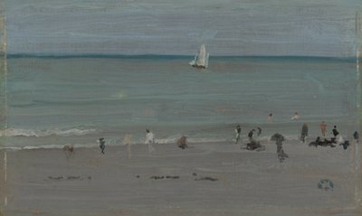 Escena costera, bañistas de James Abbott McNeill Whistler