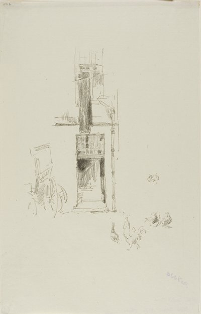 Gallos y gallinas, Hôtel Colbert de James McNeill Whistler