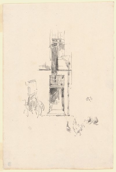 Gallos y Gallinas, Hôtel Colbert de James Abbott McNeill Whistler