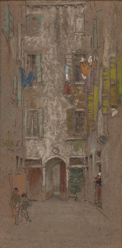 Corte del Paradiso de James McNeill Whistler