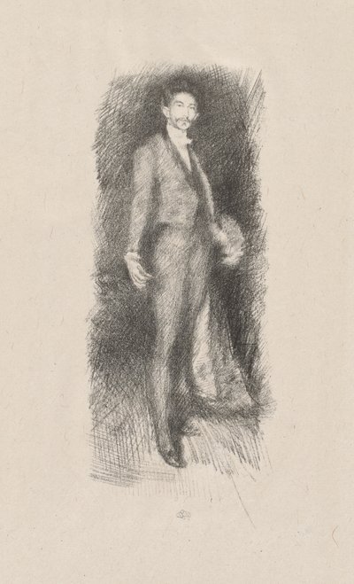 Conde Robert de Montesquiou, No. 2 de James Abbott McNeill Whistler
