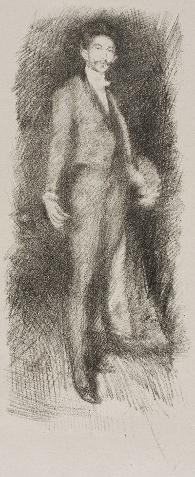 Conde Robert de Montesquiou, No. 2 de James Abbott McNeill Whistler