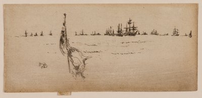Sumergir la bandera de James McNeill Whistler