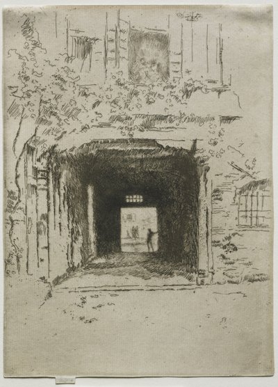 La puerta y la vid de James McNeill Whistler