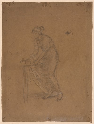 Modelo drapeado de James McNeill Whistler