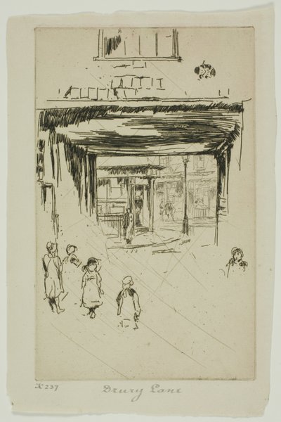 Drury Lane de James McNeill Whistler