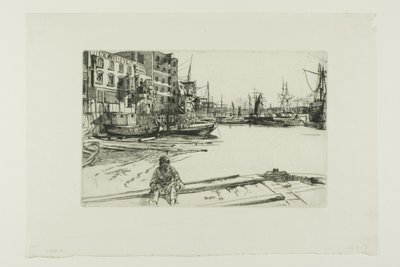 Muelle del Águila de James Abbott McNeill Whistler