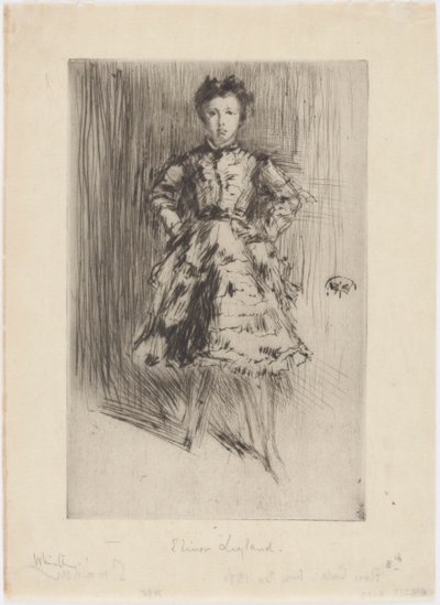 Elinor Leyland de James Abbott McNeill Whistler