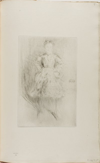 Elinor Leyland de James Abbott McNeill Whistler