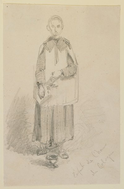 Enfant de Choeur de Cologne de James Abbott McNeill Whistler
