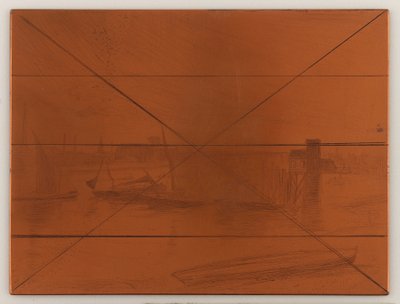 Placa de grabado: Mañana temprano, Battersea de James Abbott McNeill Whistler