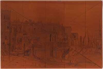 Placa de grabado: Policía del Támesis de James Abbott McNeill Whistler