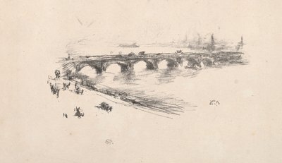 Tarde, Puente Little Waterloo de James McNeill Whistler