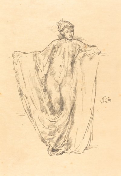 Estudio de figura de James Abbott McNeill Whistler