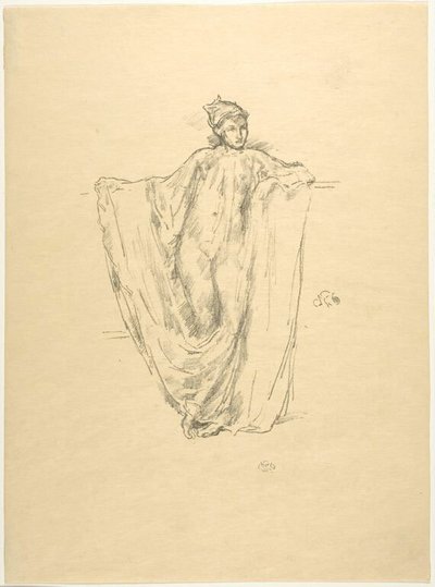 Figura Estudio de James McNeill Whistler
