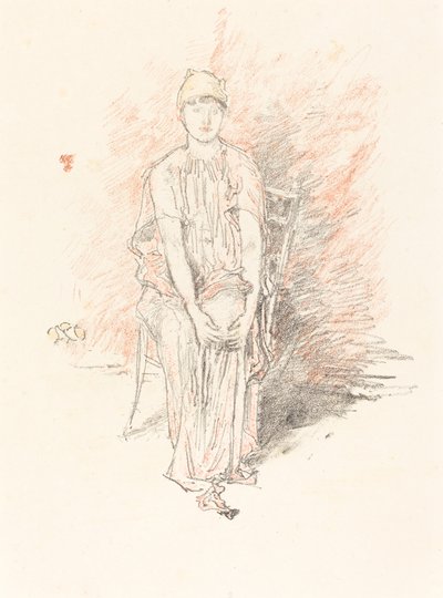 Estudio de figura en colores de James Abbott McNeill Whistler