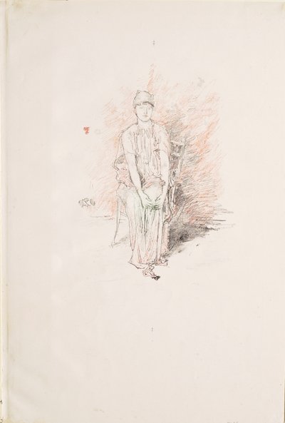 Estudio de figura en colores de James McNeill Whistler