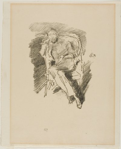 Luz de fuego: Joseph Pennell, No. 2 de James Abbott McNeill Whistler