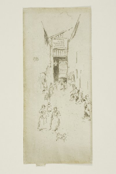 Pasaje Fleur-de-lys de James Abbott McNeill Whistler